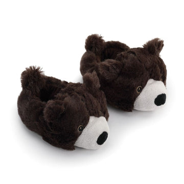 Demdaco booties BLACK BEAR BOOTIES for Babies-Nancy Tillman Collection 6-12mo *